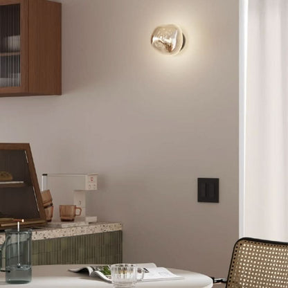 Space Glass Wall Lamp with G9/E27 Socket and Adjustable Colour Temperature
