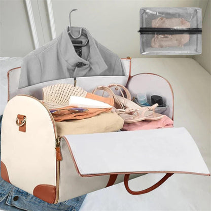 Spacious Rolling Travel Bag with Wheels and Organised Compartments