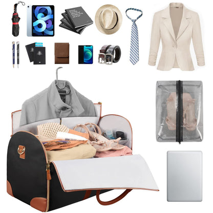 Spacious Rolling Travel Bag with Wheels and Organised Compartments