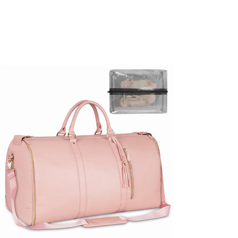 Spacious Rolling Travel Bag with Wheels and Organised Compartments