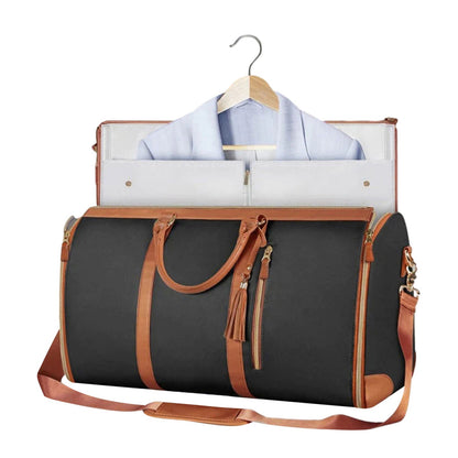 Spacious Rolling Travel Bag with Wheels and Organised Compartments