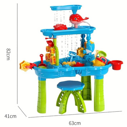 SplashTower 3 Tier Sand and Water Play Table