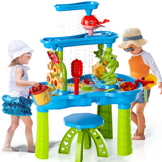 SplashTower 3 Tier Sand and Water Play Table