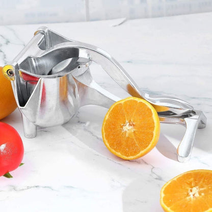 Handmatige citruspers van roestvrij staal, handpers voor vers sap