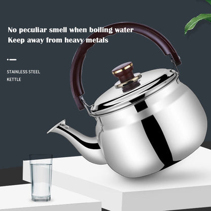 Stainless Steel Whistling Kettle Durable Heat Resistant Teapot
