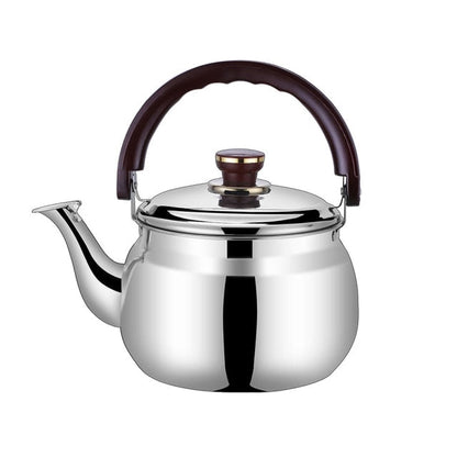 Stainless Steel Whistling Kettle Durable Heat Resistant Teapot