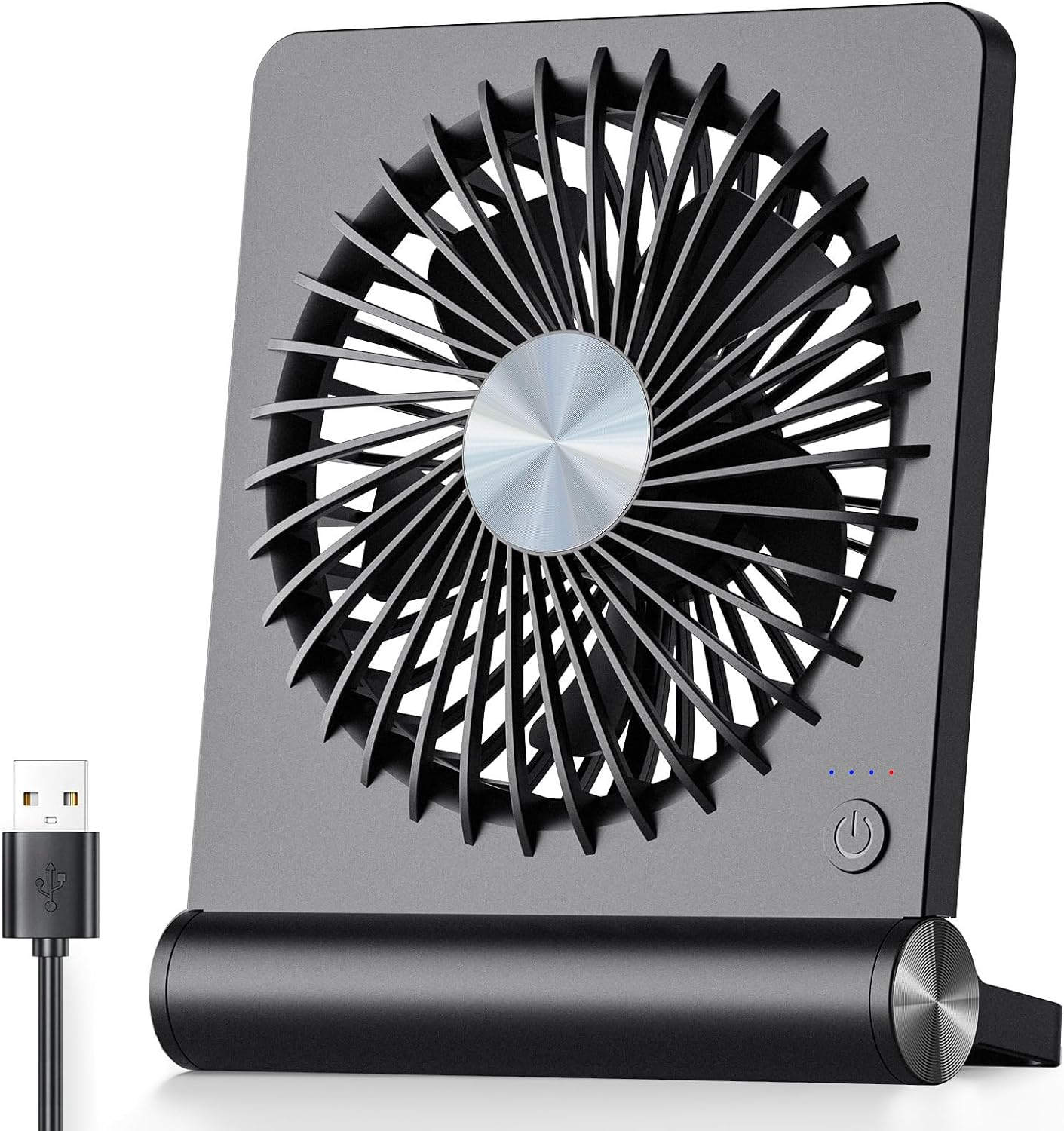 Starker Wind Ultra Quiet Compact Desk Fan Powerful Silent USB Cooling Fan