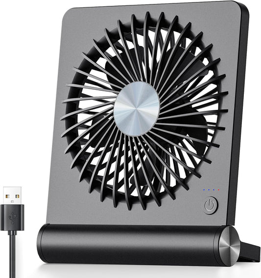 Starker Wind Ultra Quiet Compact Desk Fan Powerful Silent USB Cooling Fan