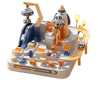 Startrack Montessori Race Track Educational Car Playset for Kids