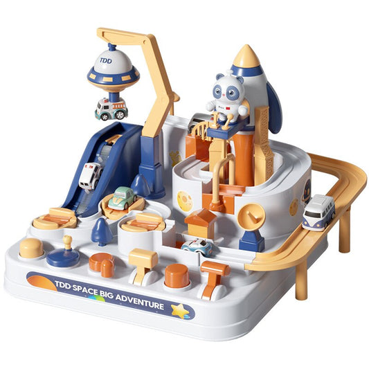 Startrack Montessori Race Track Educational Car Playset for Kids