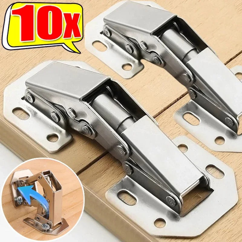 Steel Soft-Close Cabinet Hinges with 90 Degree Hydraulic Closing