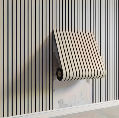 StickieFast 3D Wood Texture Wall Panels with Easy Self Adhesive Design