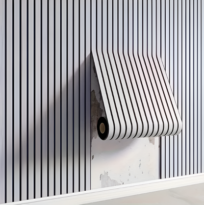 StickieFast 3D Wood Texture Wall Panels with Easy Self Adhesive Design