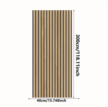 StickieFast 3D Wood Texture Wall Panels with Easy Self Adhesive Design