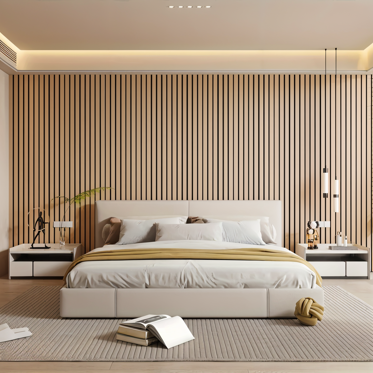 StickieFast 3D Wood Texture Wall Panels with Easy Self Adhesive Design
