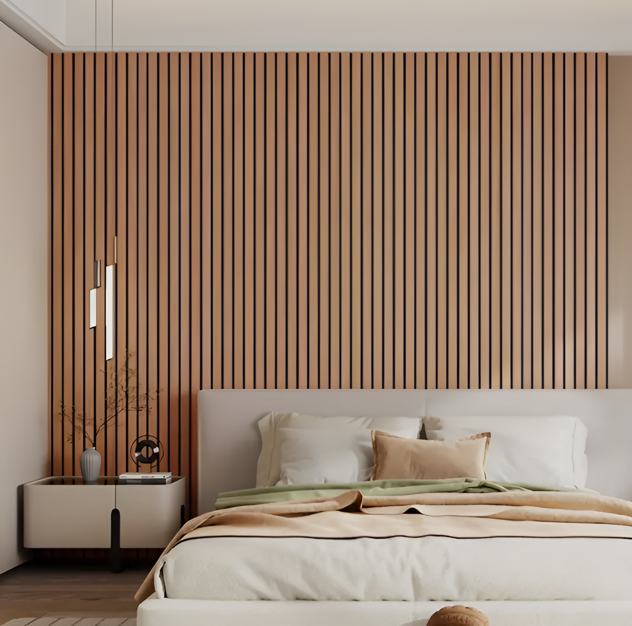 StickieFast 3D Wood Texture Wall Panels with Easy Self Adhesive Design