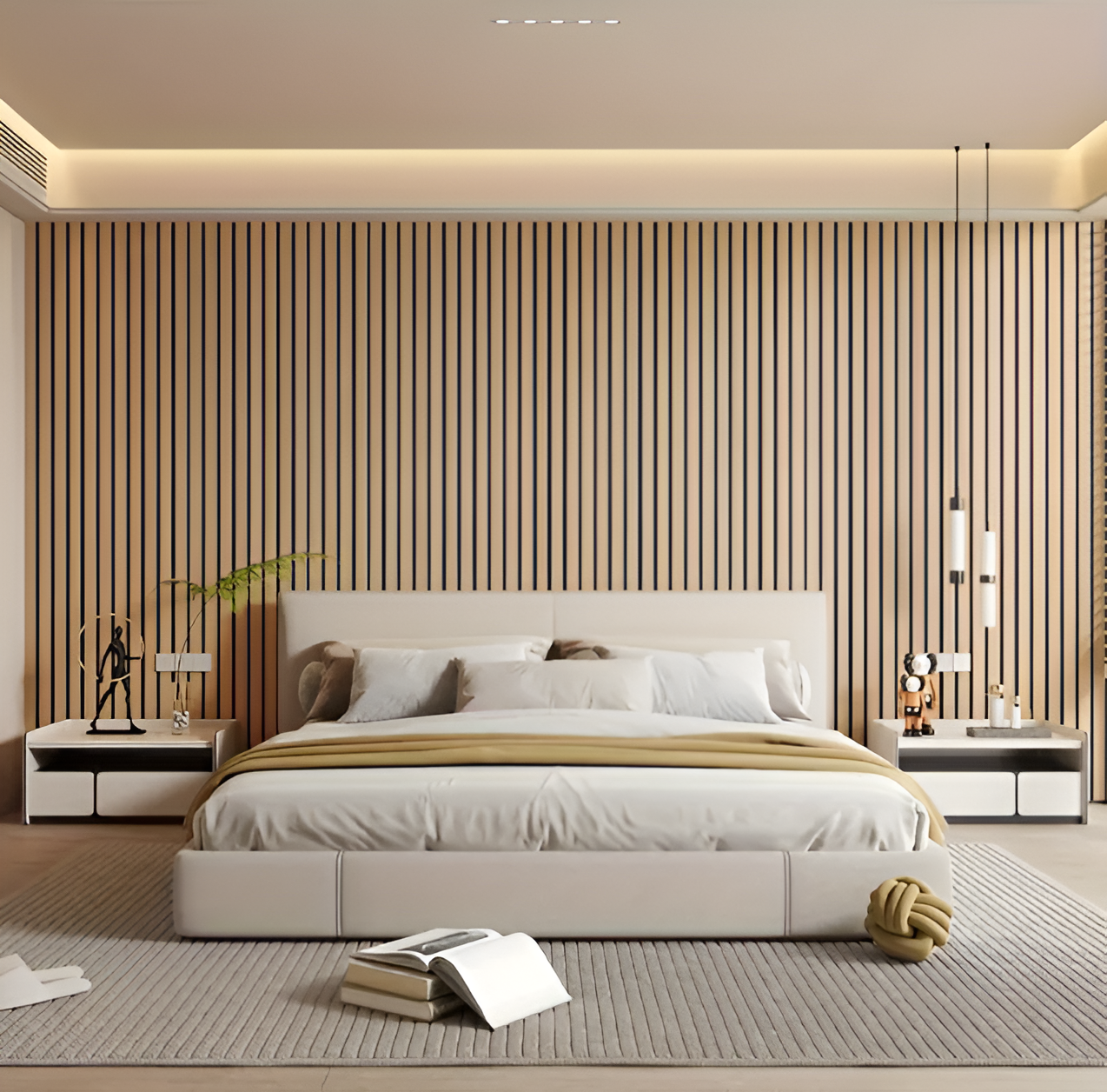 StickieFast 3D Wood Texture Wall Panels with Easy Self Adhesive Design