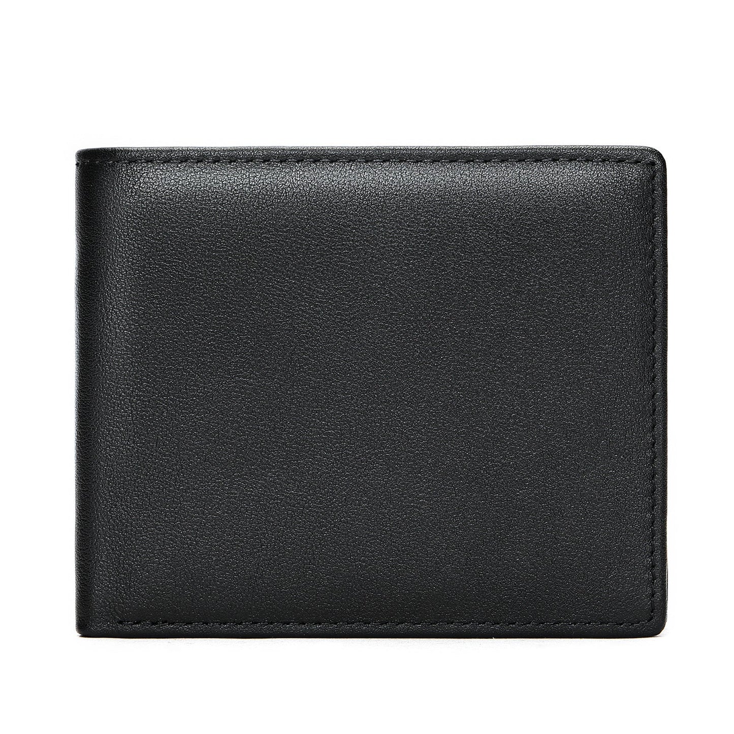 StitchCraft Men's Leather RFID Bifold Wallet Slim Design