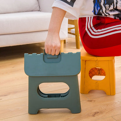 Stowella Foldable Step Stool with Carry Handle for Portable Safe Everyday Use