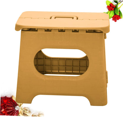 Stowella Foldable Step Stool with Carry Handle for Portable Safe Everyday Use