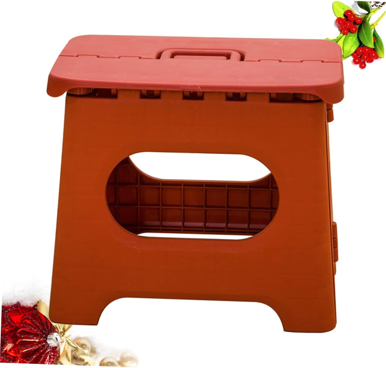 Stowella Foldable Step Stool with Carry Handle for Portable Safe Everyday Use