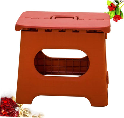 Stowella Foldable Step Stool with Carry Handle for Portable Safe Everyday Use