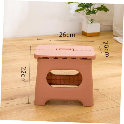 Stowella Foldable Step Stool with Carry Handle for Portable Safe Everyday Use
