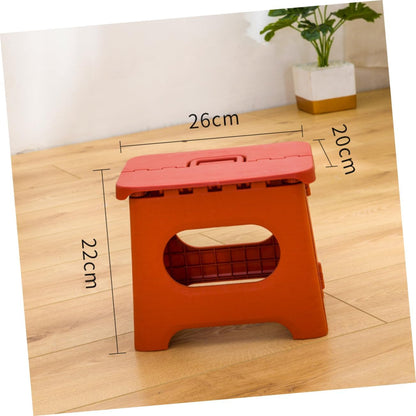 Stowella Foldable Step Stool with Carry Handle for Portable Safe Everyday Use