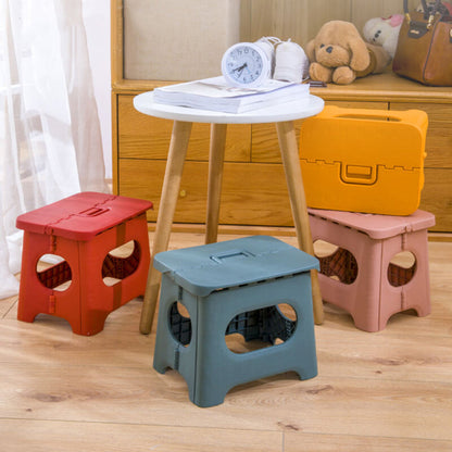 Stowella Foldable Step Stool with Carry Handle for Portable Safe Everyday Use