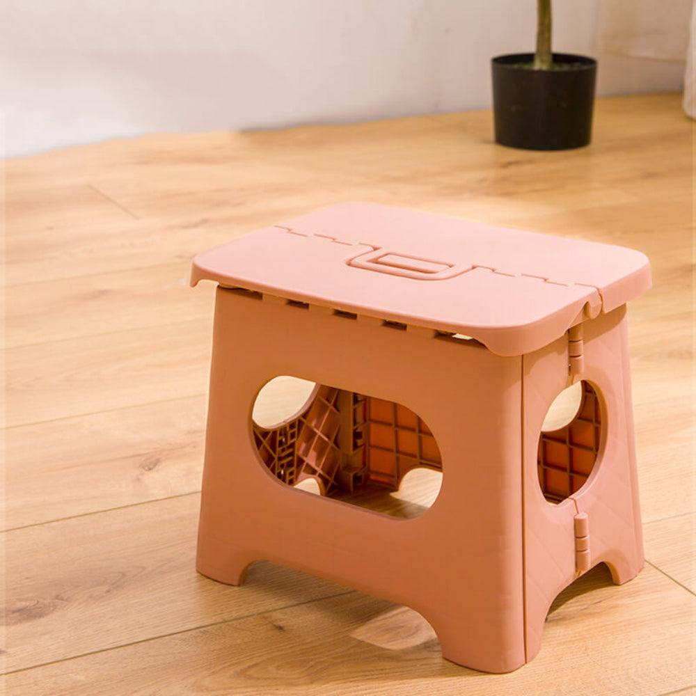 Stowella Foldable Step Stool with Carry Handle for Portable Safe Everyday Use