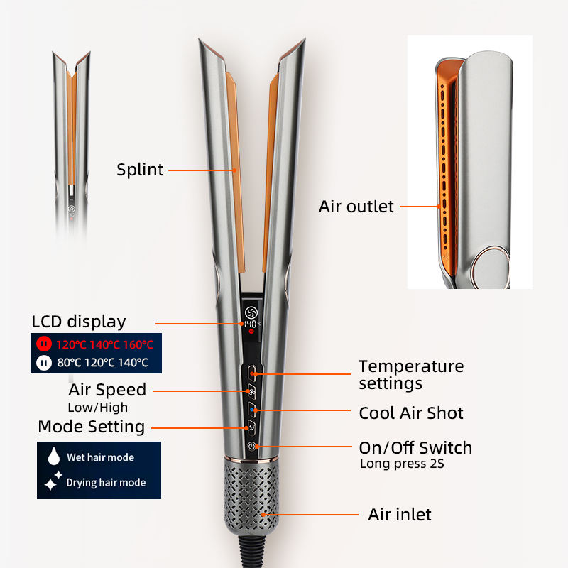 StraightStyler 2 in 1 Hair Dryer and Straightener for Smooth Fast Effortless Styling