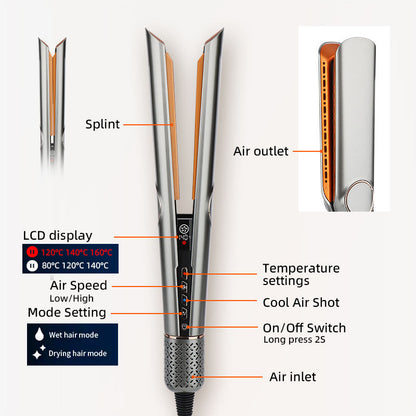 StraightStyler 2 in 1 Hair Dryer and Straightener for Smooth Fast Effortless Styling