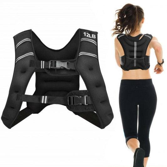 StridrEdge Adjustable Weighted Vest for Strength Training