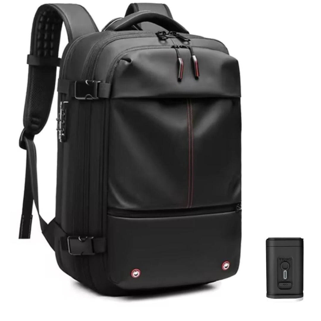 Structured 60L Compression Rucksack with Expandable Storage
