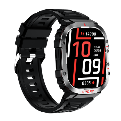 Sugar Pro 5 Smart Health Tracking Watch with Fitness and Heart Rate Monitor