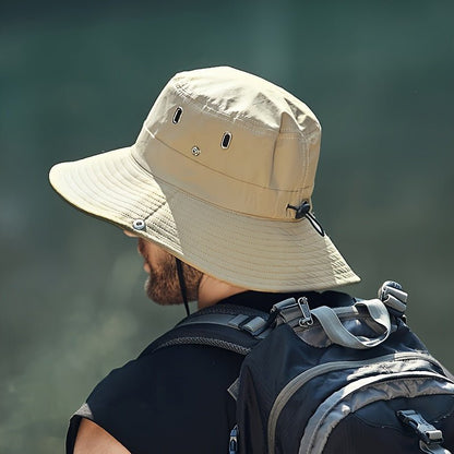 Sunsafe Breathable Sun Hat Wide Brim UV Protection Outdoor