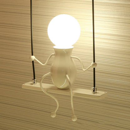 SwingDesign Wall Light Modern Playful Wall Lamp for Bedrooms & Living Spaces