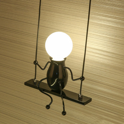 SwingDesign Wall Light Modern Playful Wall Lamp for Bedrooms & Living Spaces