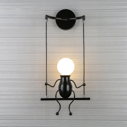 SwingDesign Wall Light Modern Playful Wall Lamp for Bedrooms & Living Spaces