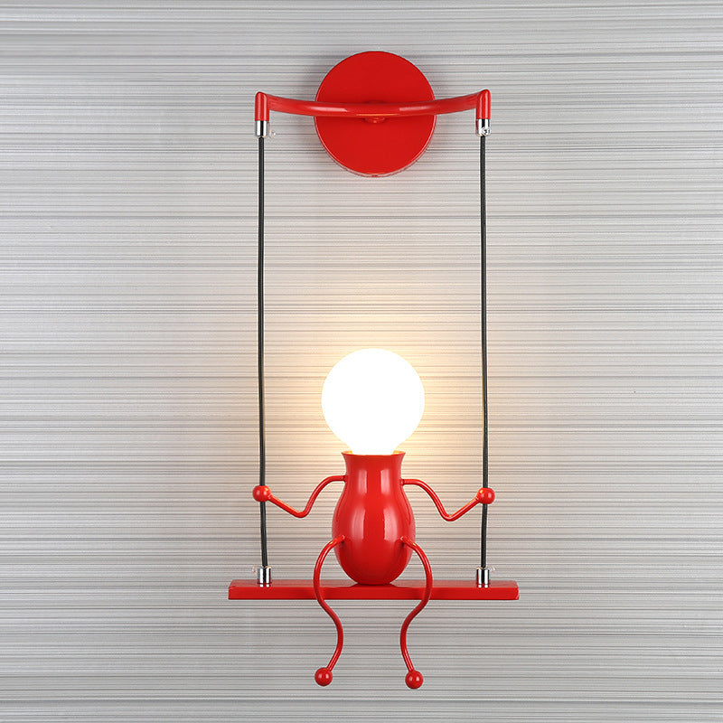 SwingDesign Wall Light Modern Playful Wall Lamp for Bedrooms & Living Spaces