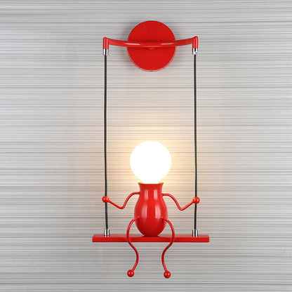SwingDesign Wall Light Modern Playful Wall Lamp for Bedrooms & Living Spaces