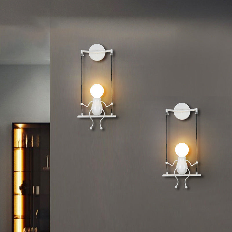 SwingDesign Wall Light Modern Playful Wall Lamp for Bedrooms & Living Spaces