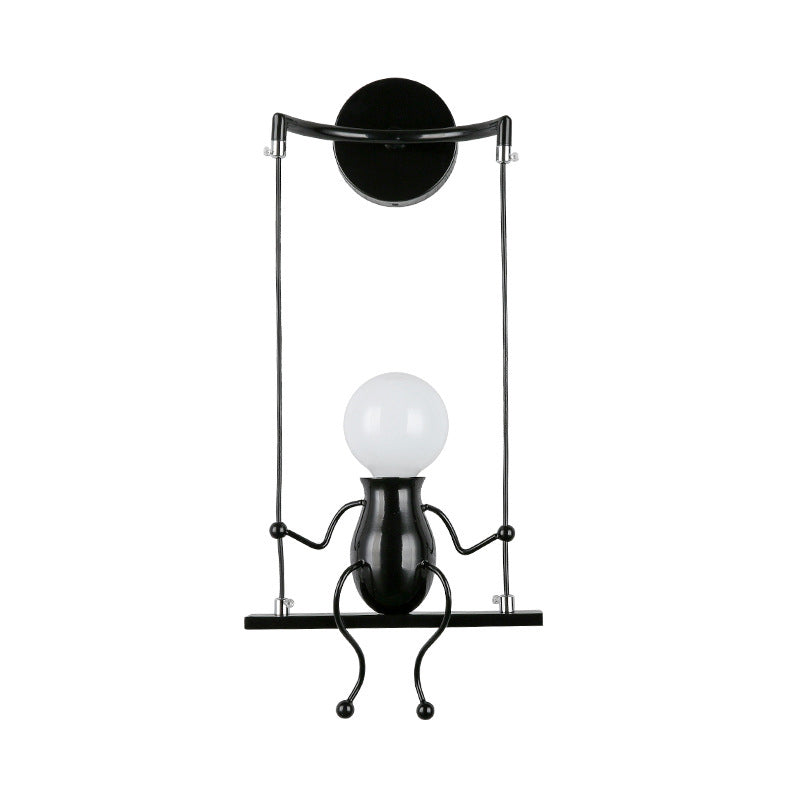 SwingDesign Wall Light Modern Playful Wall Lamp for Bedrooms & Living Spaces
