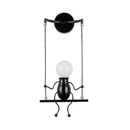 SwingDesign Wall Light Modern Playful Wall Lamp for Bedrooms & Living Spaces