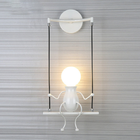 SwingDesign Wall Light Modern Playful Wall Lamp for Bedrooms & Living Spaces