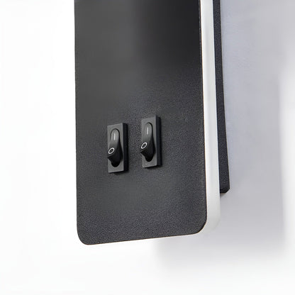 Adjustable LED Wall Light with Rotating Head for Reading and Ambient Lighting