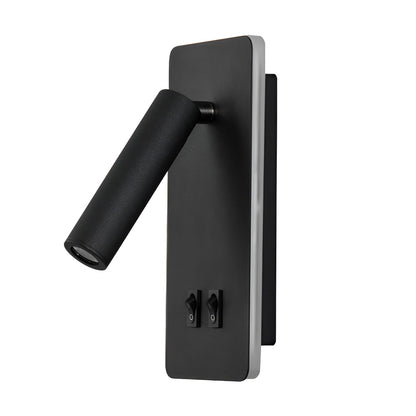 Adjustable LED Wall Light with Rotating Head for Reading and Ambient Lighting