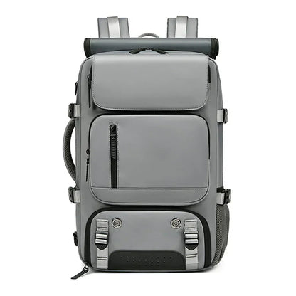 TRAVELMAX Waterproof Travel Backpack with USB Charging and Shoe Compartment