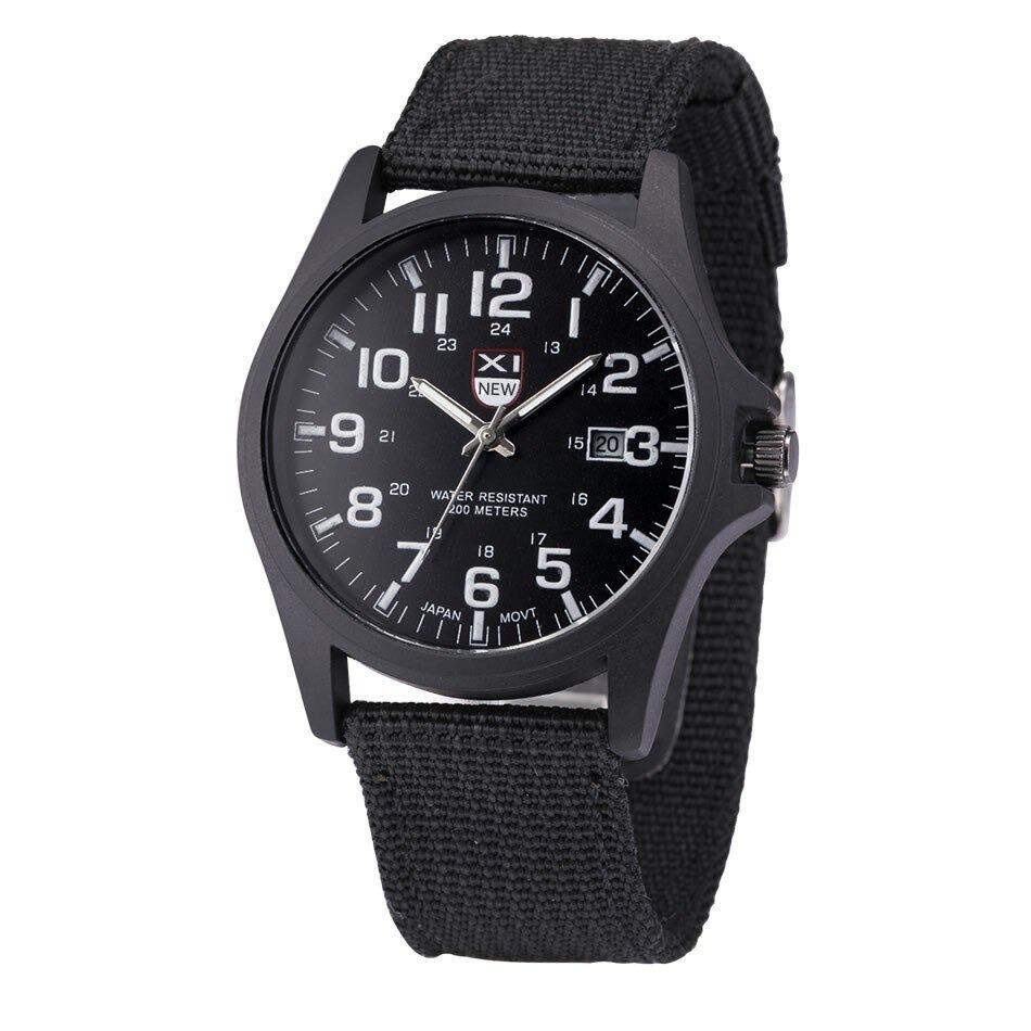 Tactical Military Watch with Waterproof Design and Durable Outdoor Performance
