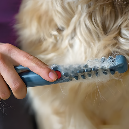 Tangle Free Pet Grooming Brush Gentle Detangler for Dogs and Cats